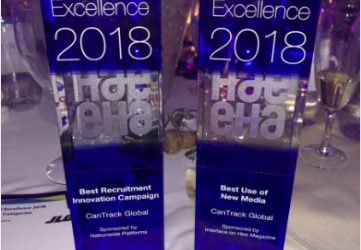 CanTrack Global cleans up with 2 wins at the HAE awards!