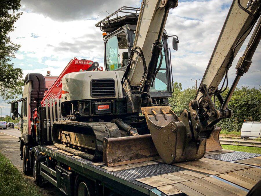 Bobcat E80 Excavator recovered from Essex