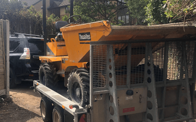 Thwaites 3 Ton Dumper recovered from Sussex