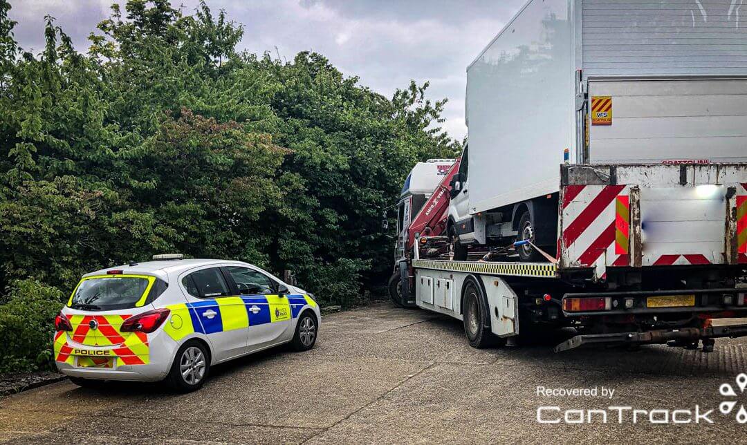 Keyless theft of Ford Transit van