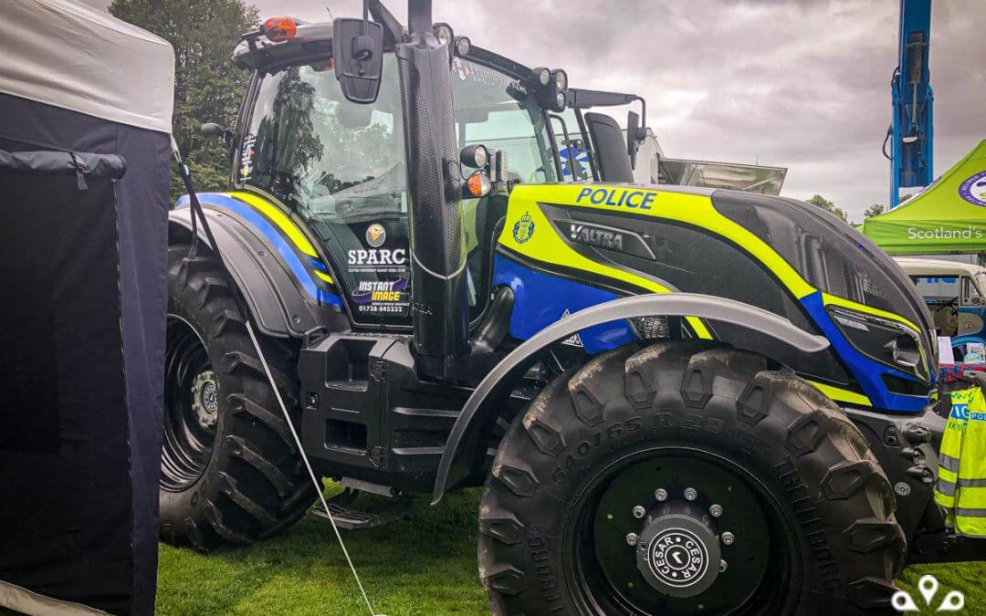 CanTrack support Police Scotland at the Perth Agricultural Show