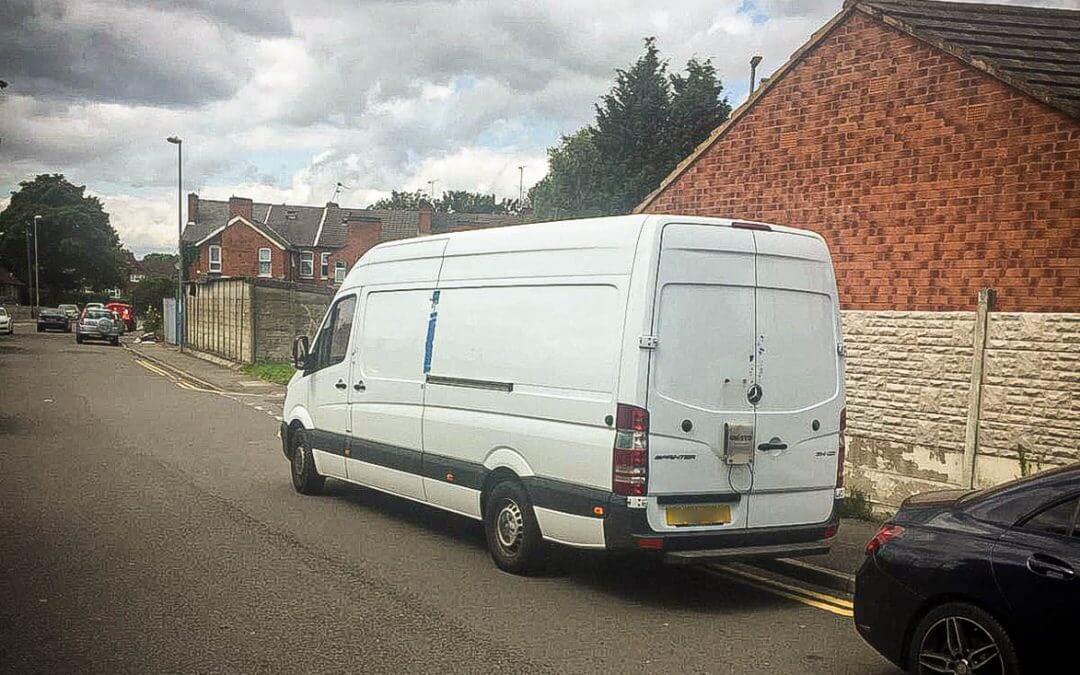 Mercedes Sprinter recovered