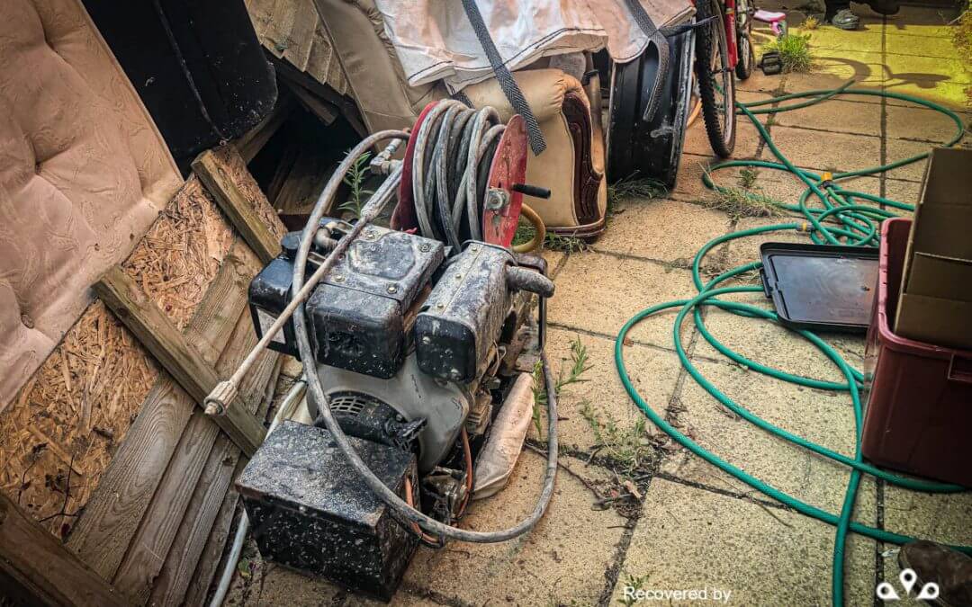 Pressure washer stolen and recovered from Essex