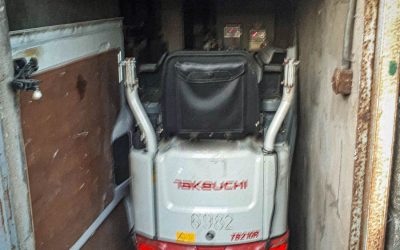 Takeuchi Excavator stolen from South Wales
