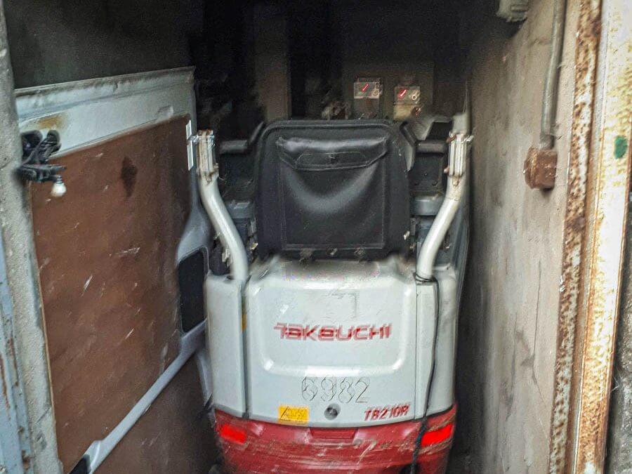 Takeuchi Excavator stolen from South Wales