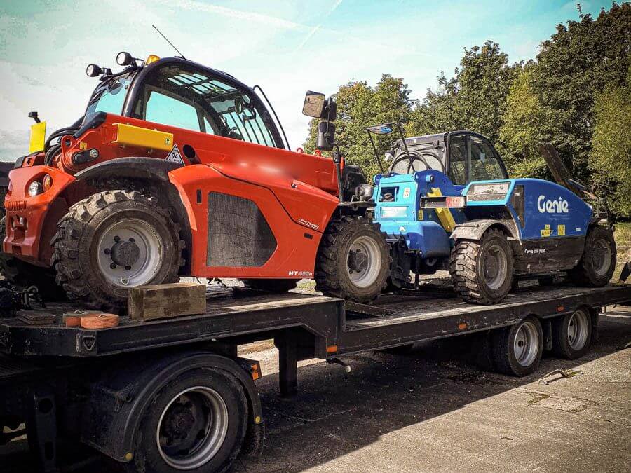 Genie telehandler stolen/recovered from Yorkshire