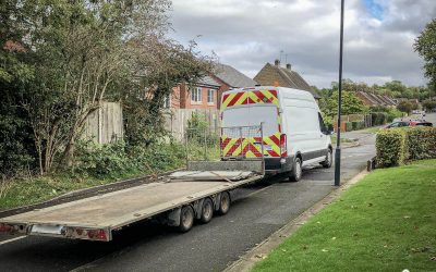 Tri-axel trailer stolen/recovered from East Midlands