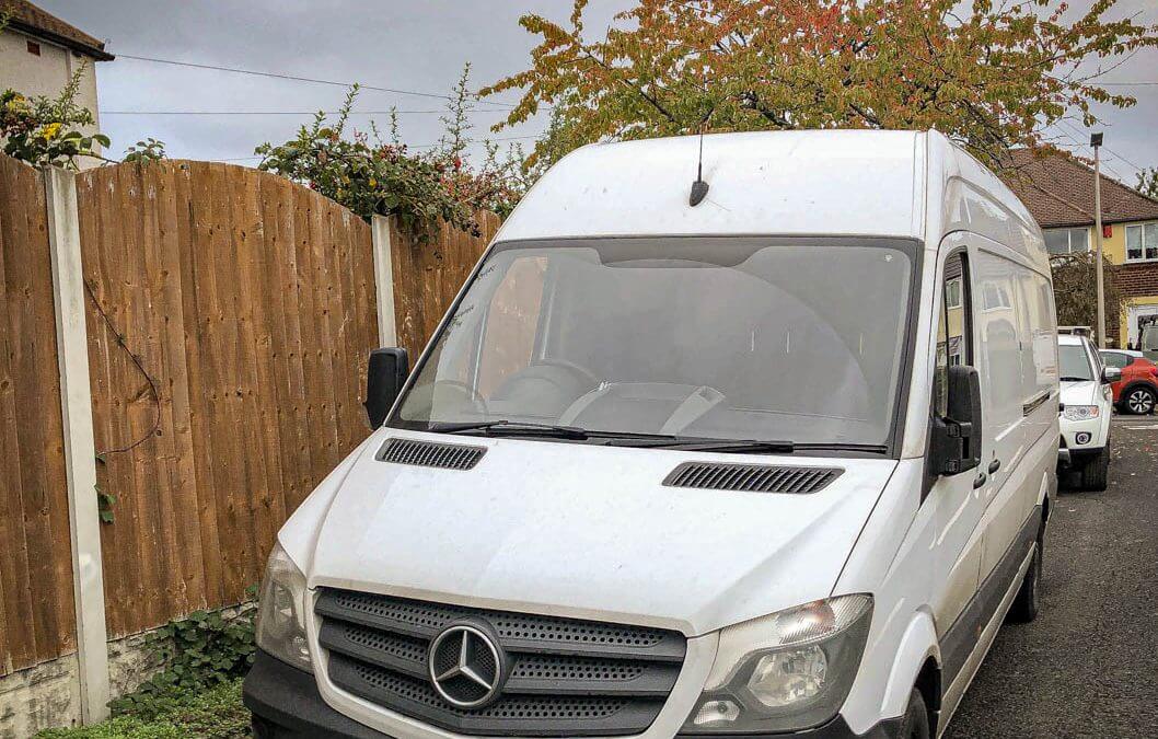 Mercedes Sprinter van stolen from West Midlands