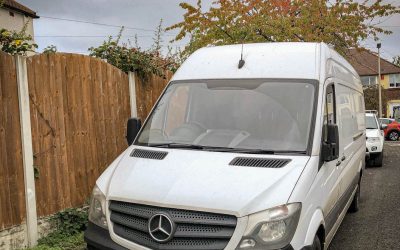 Mercedes Sprinter van stolen from West Midlands