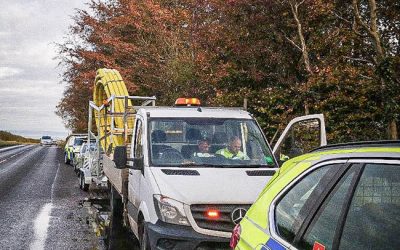 Coil pipe trailer stolen from Essex