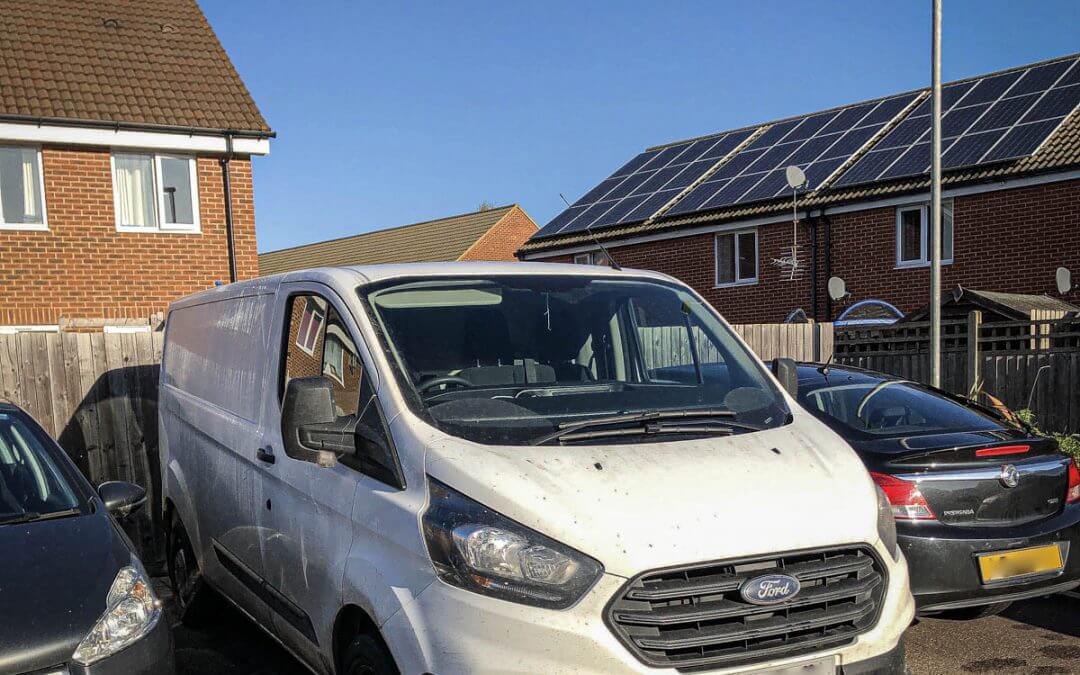 Ford Transit stolen/recovered from Linclonshire