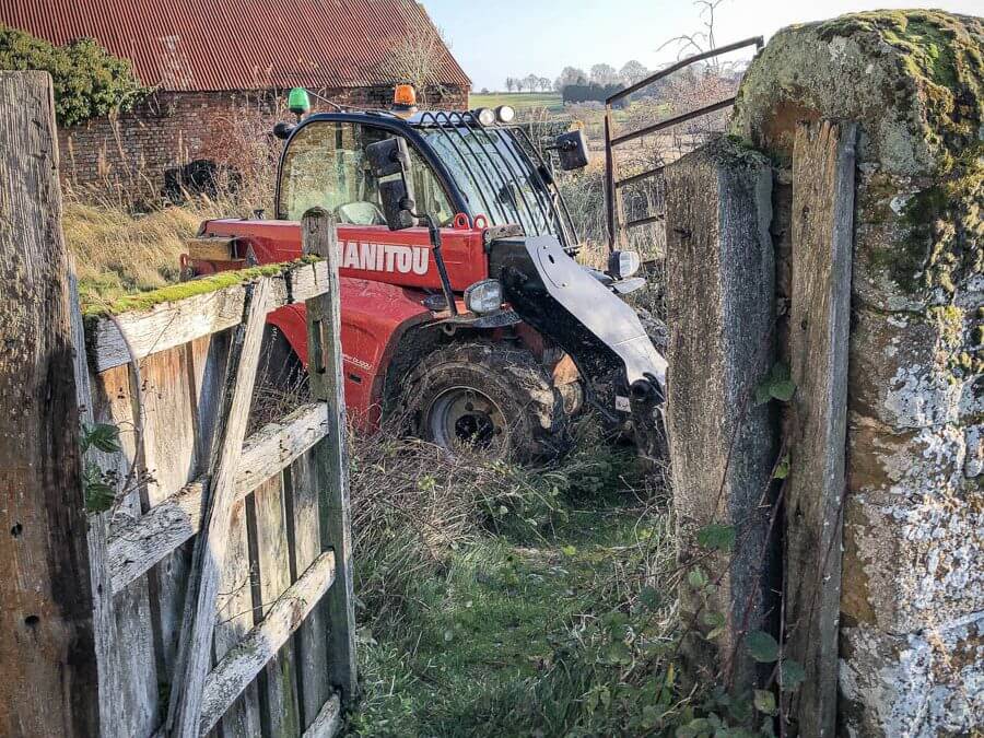 Telehandler stolen and recovered from East Midlands