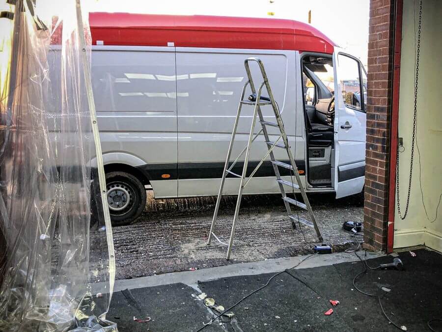 Mercedes Sprinter van stolen from West Midlands