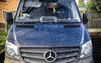 Mercedes Sprinter van stolen overnight from a residential area in Essex