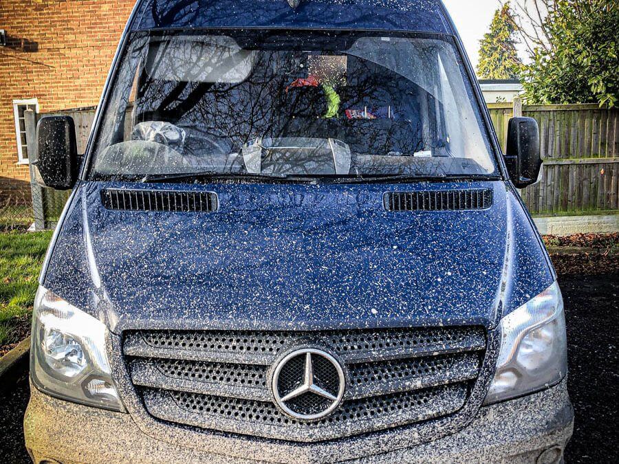 Mercedes Sprinter van stolen overnight from a residential area in Essex