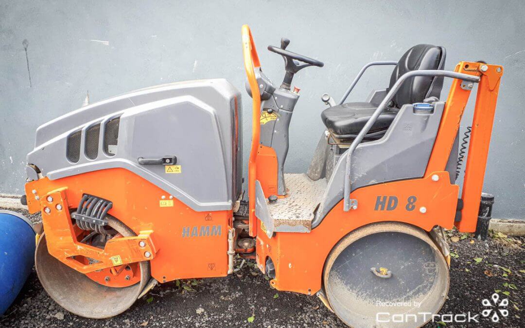 Hamm roller stolen from Buckinhamshire, recovered in Ireland
