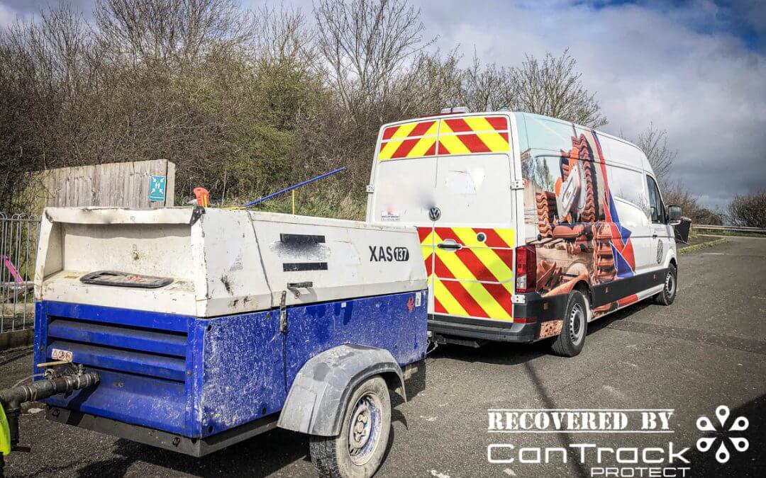 Atlas Copco XAS137 Compressor stolen from Berkshire recovered in Oxfordshire