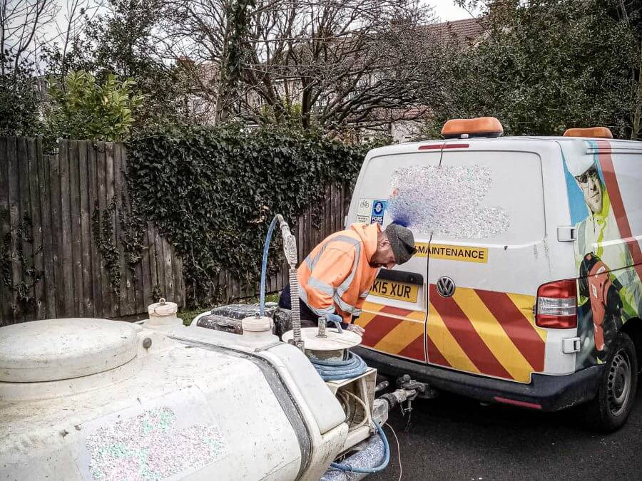 Bowser Pressure Washer stolen from Berkshire recovered in Middlesex