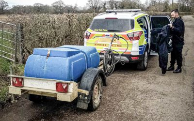 Bowser Pressure Washer stolen and recovered in Kent