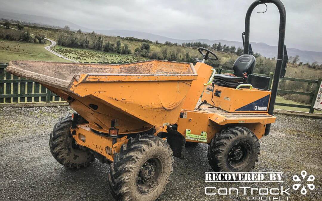 Stolen Thwaites 3 Tonne dumper recovered in Northern Ireland